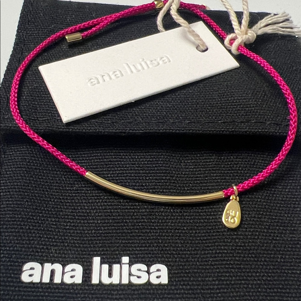 Ana Luisa Pink and Gold Bracelet - NWT